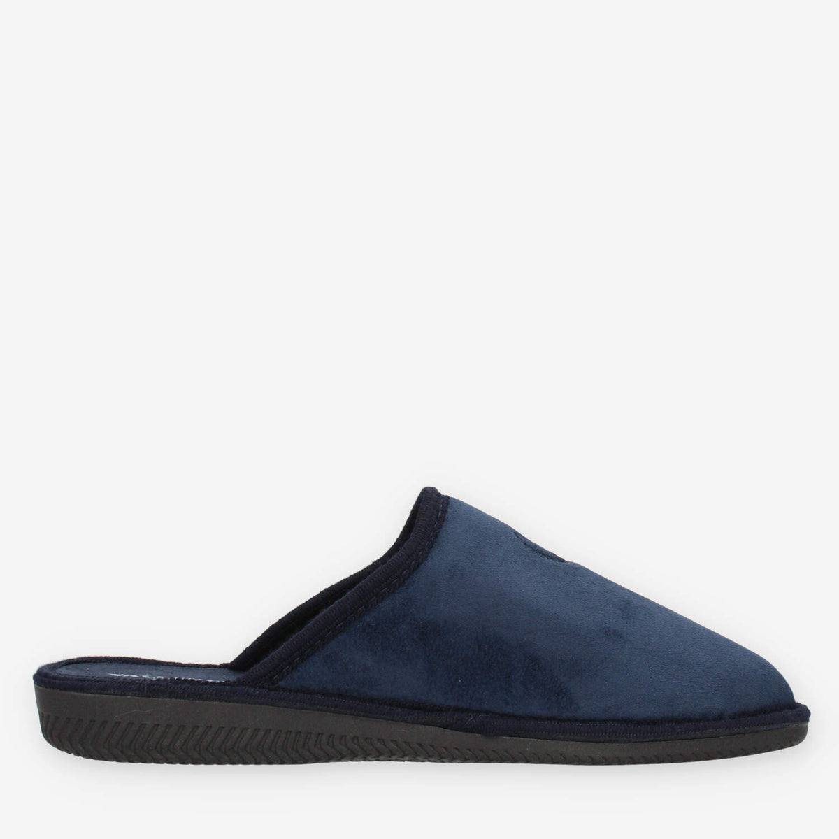 Pantofole Uomo in Velluto Blu - VALLEVERDE