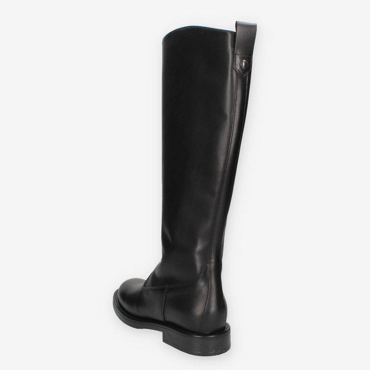 Stivali Alti in Pelle Nero Giardini - Eleganza e Comfort