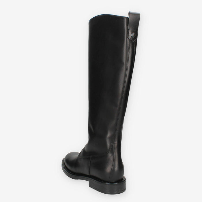 Stivali Alti in Pelle Nero Giardini - Eleganza e Comfort