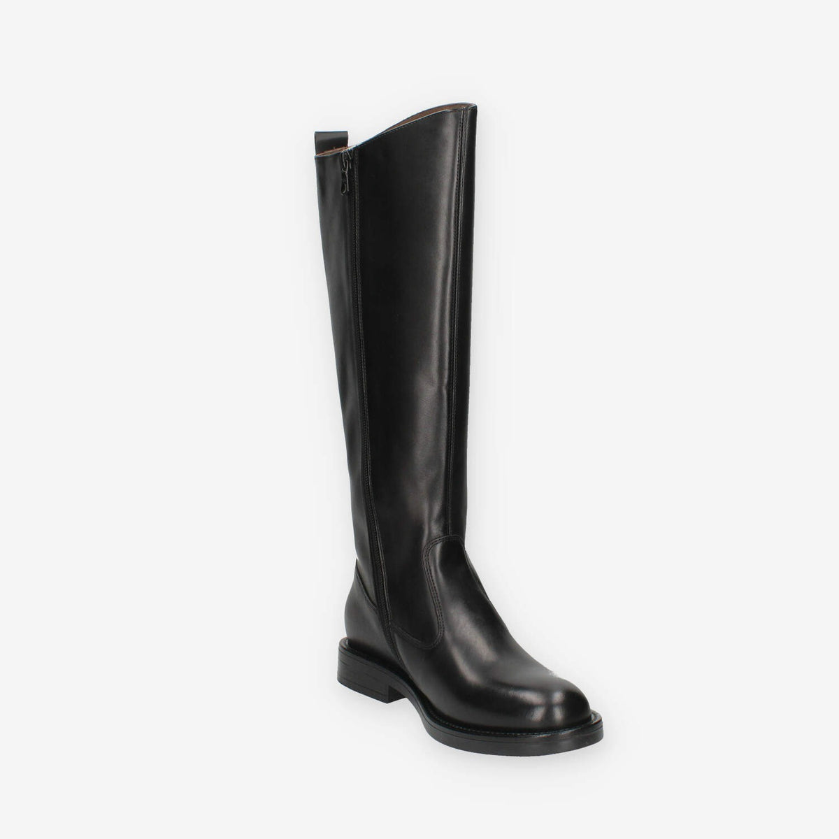 Stivali Alti in Pelle Nero Giardini - Eleganza e Comfort