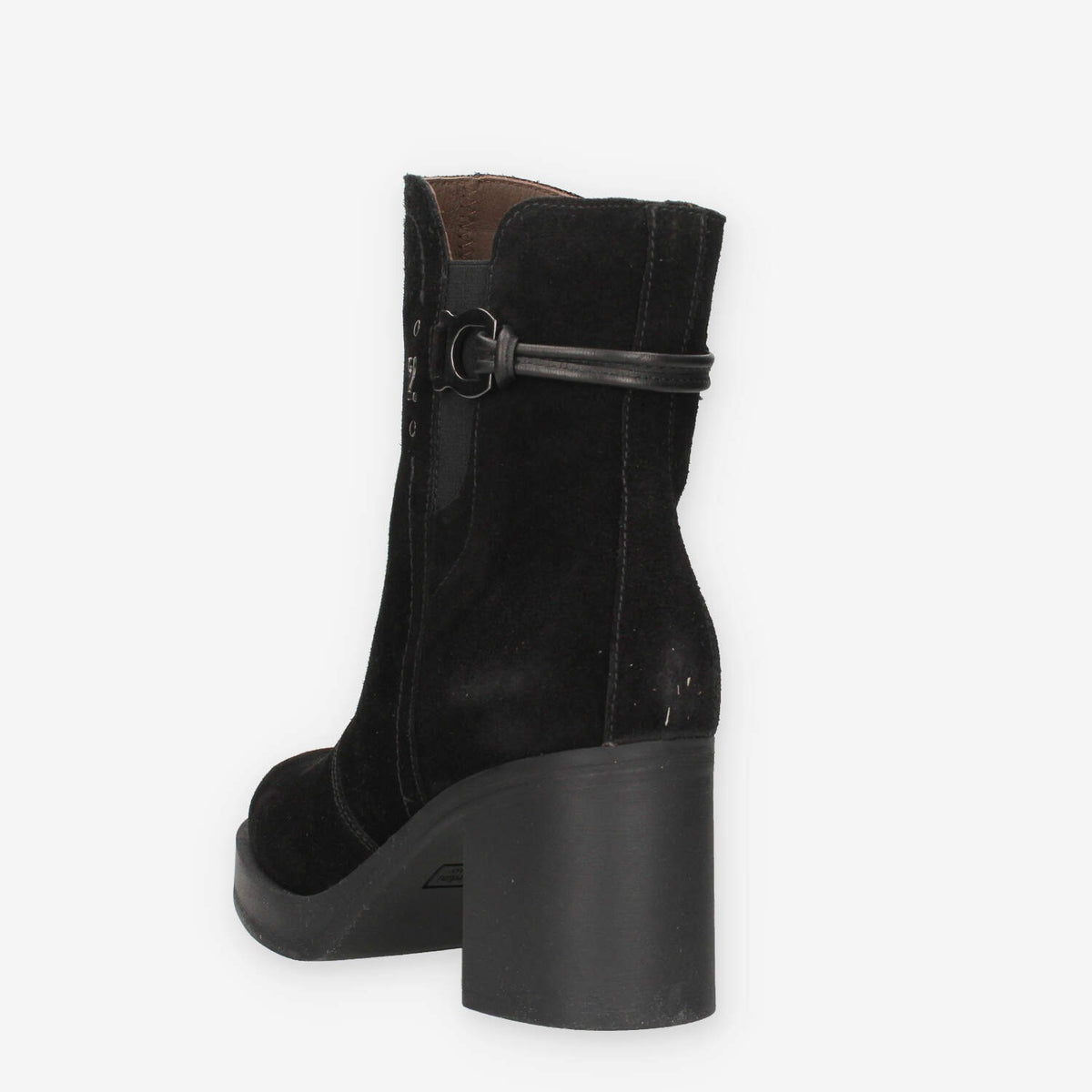 Stivaletti in Pelle Scamosciata Nero Giardini - Eleganza e Comfort