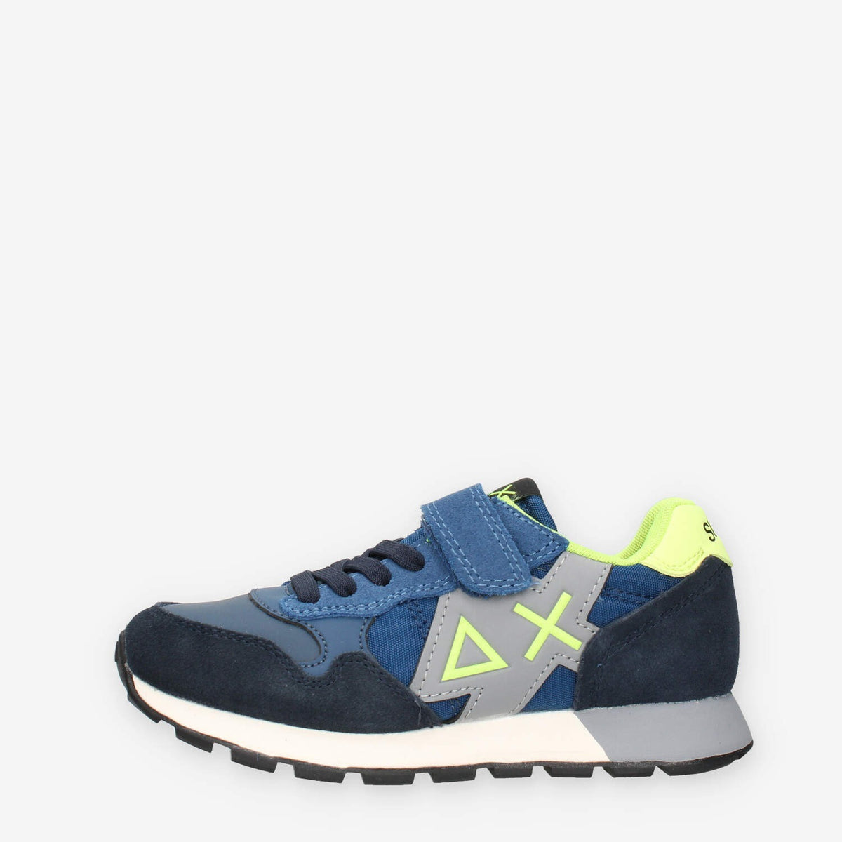 Sneakers per Ragazzi Jaki Fluo di Sun 68 - Navy Blue