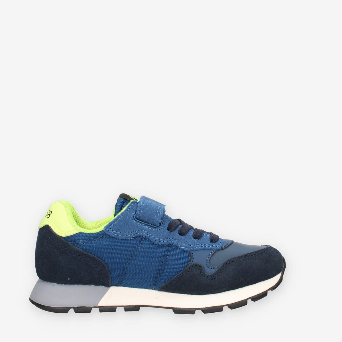 Sneakers per Ragazzi Jaki Fluo di Sun 68 - Navy Blue