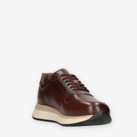 Sneakers in Pelle Marrone - Nero Giardini I601301U-412