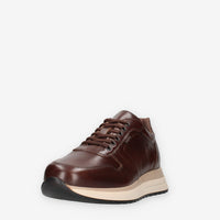 Sneakers in Pelle Marrone - Nero Giardini I601301U-412