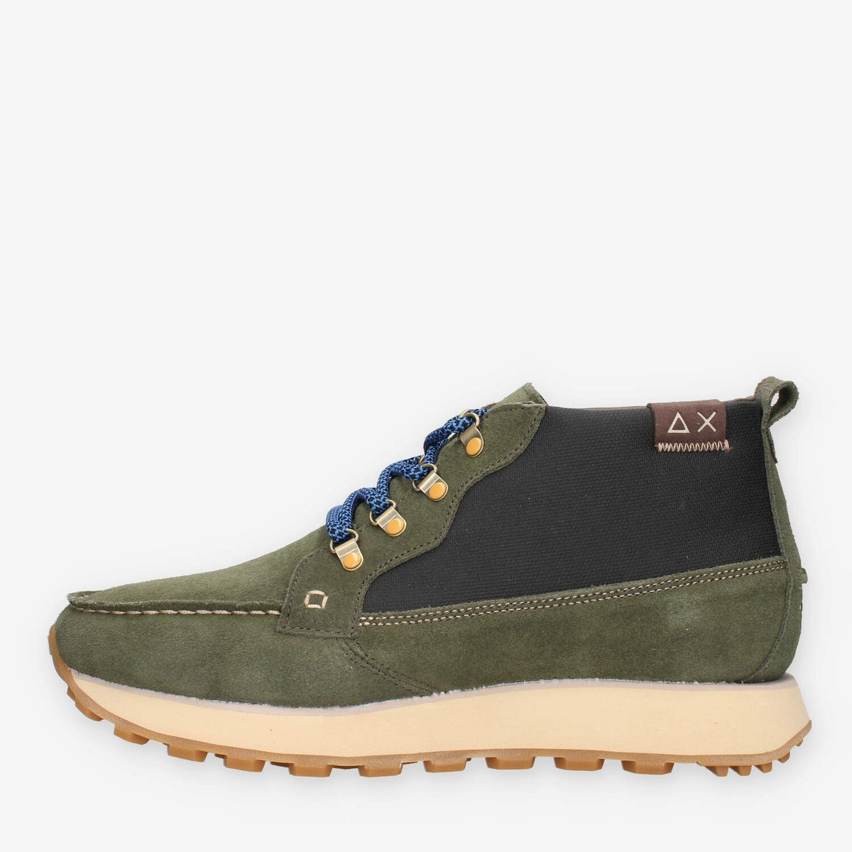 Scarpe TOM 2.0 WALLABE in Colore Militare Scuro - Sun 68