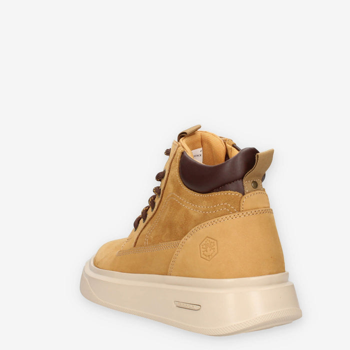 Scarpe da Uomo Lumberjack in Pelle Tan Yellow