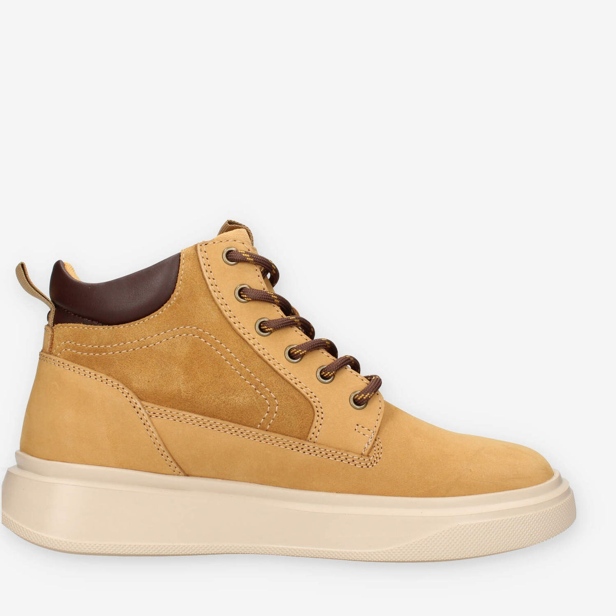 Scarpe da Uomo Lumberjack in Pelle Tan Yellow