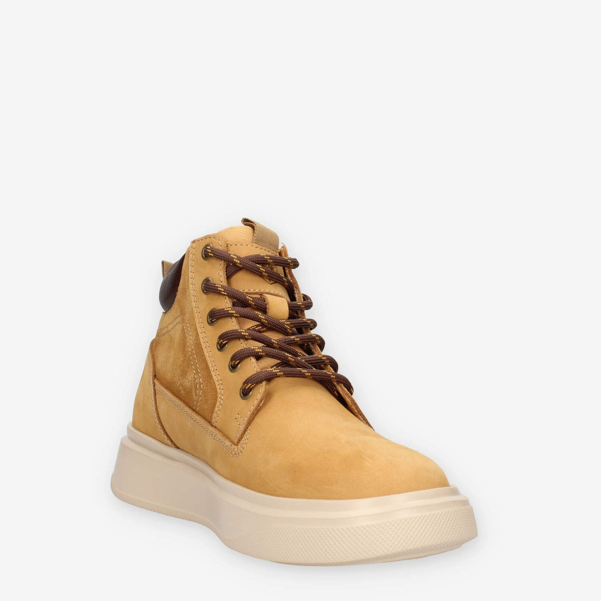 Scarpe da Uomo Lumberjack in Pelle Tan Yellow