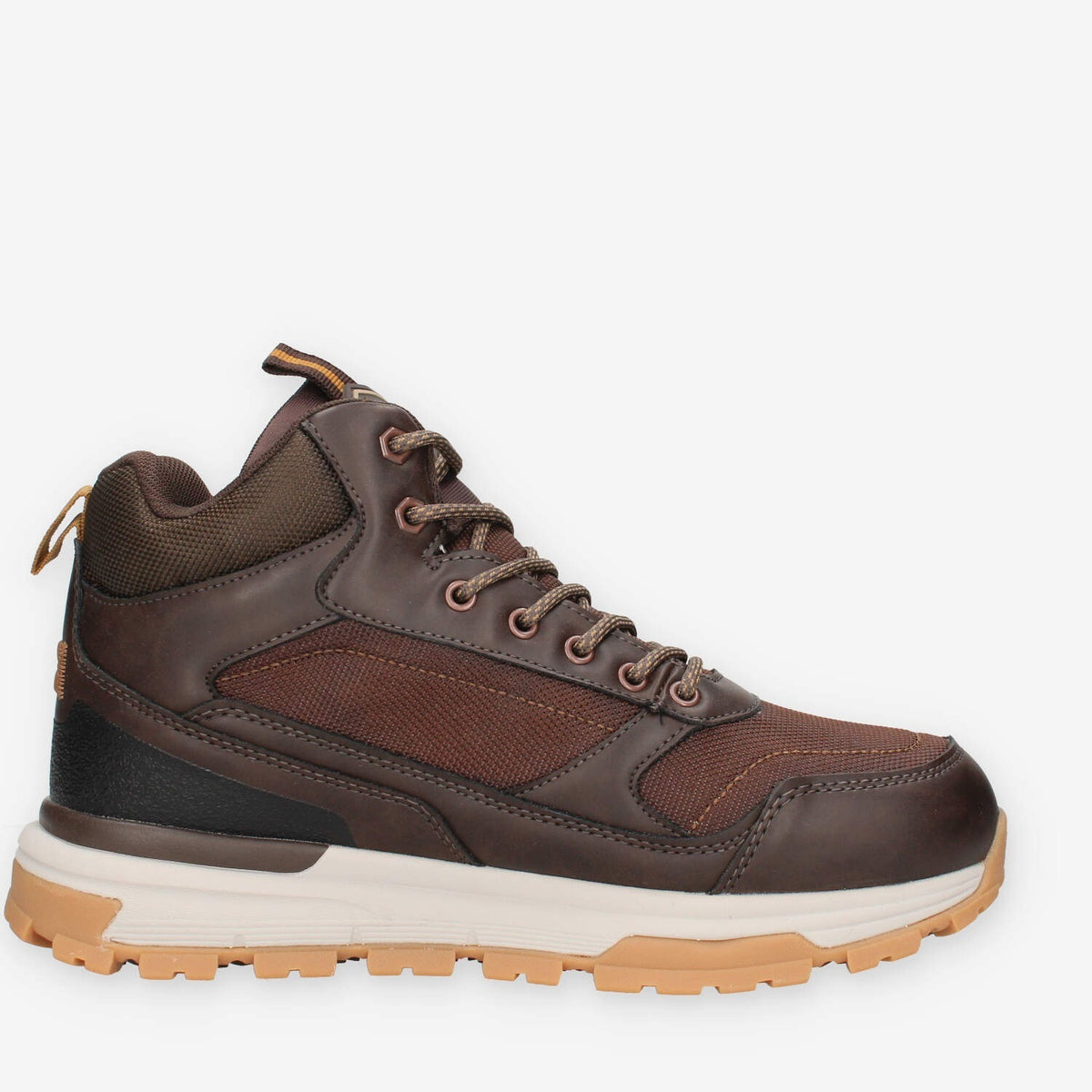 Scarponcini Impermeabili Uomo in ecopelle marrone - Lumberjack