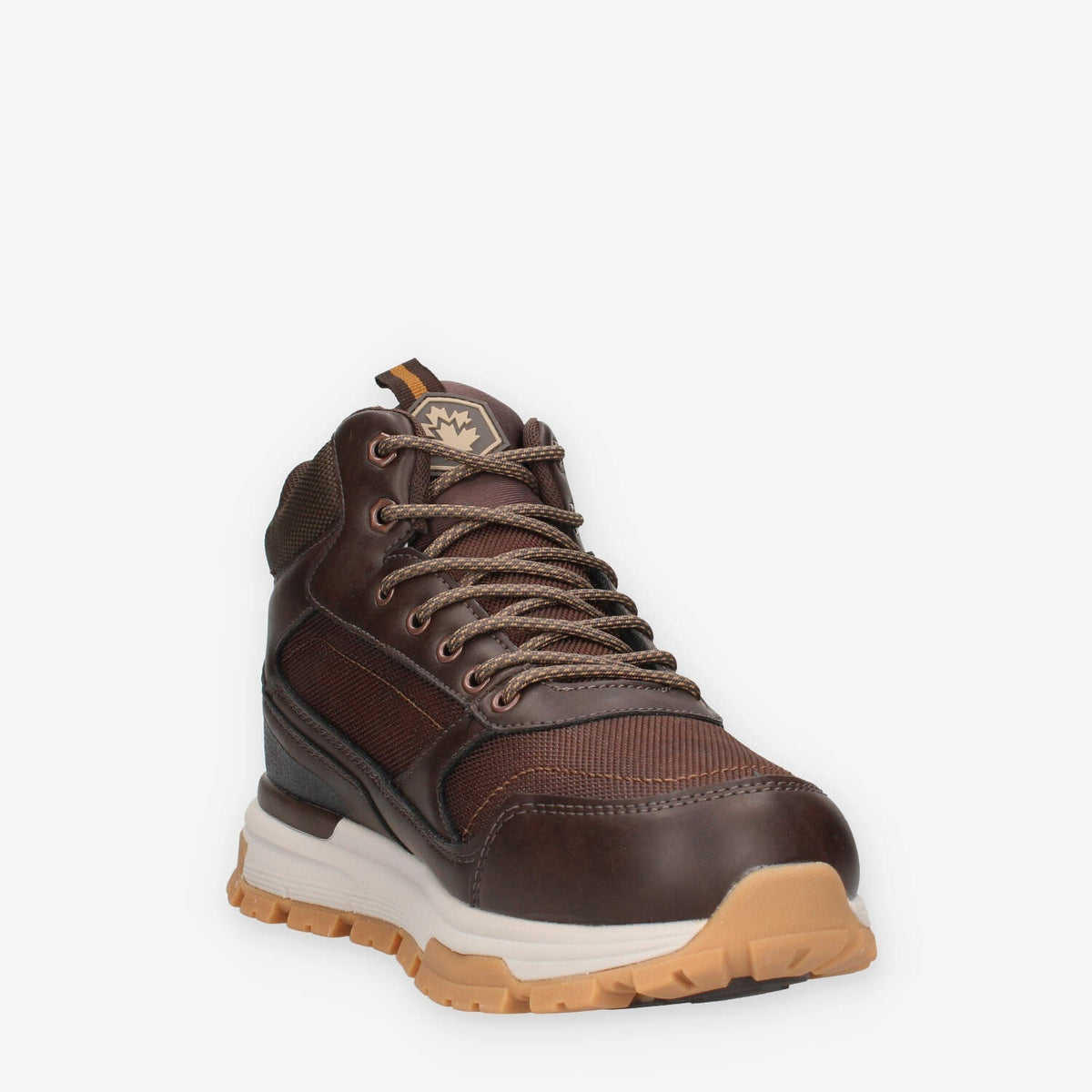 Scarponcini Impermeabili Uomo in ecopelle marrone - Lumberjack