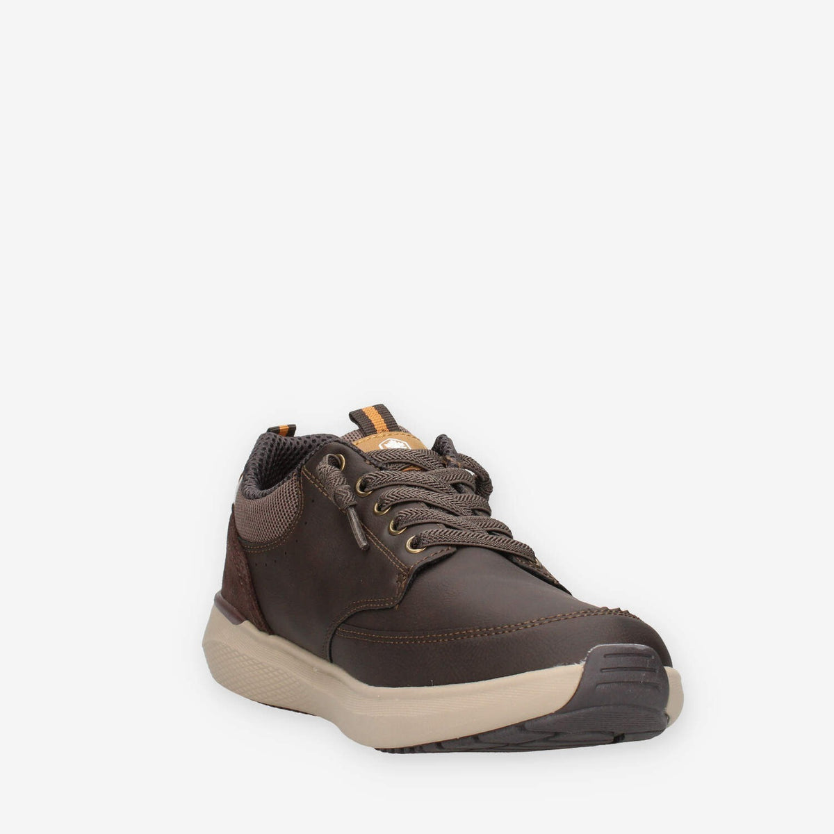 Sneaker Uomo Lumberjack in Pelle Marrone