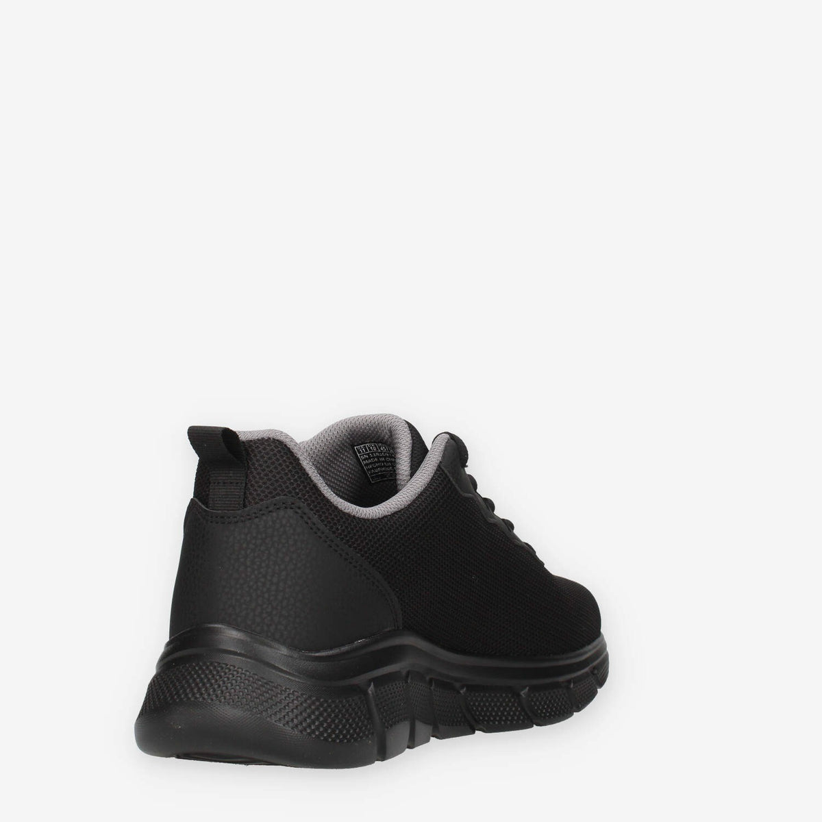 Skechers 118109-BBK: Scarpe Sportive Uomo in Nero