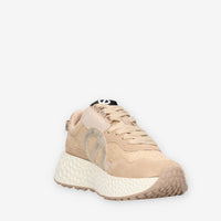 Sneaker Elegante No Name in Nude e Oro