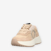 Sneaker Elegante No Name in Nude e Oro