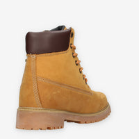Scarponcini Lumberjack in Pelle Tan Yellow