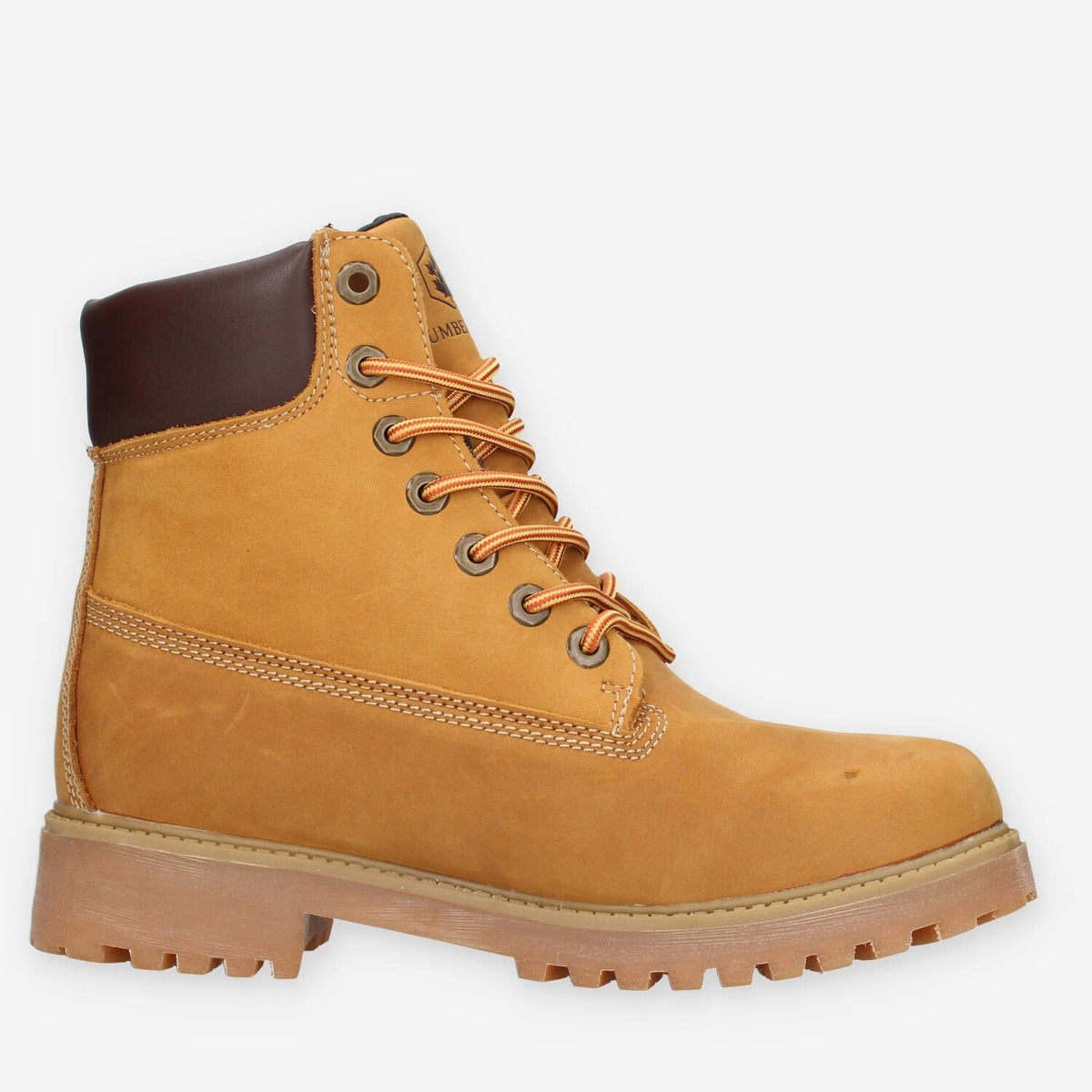 Scarponcini Lumberjack in Pelle Tan Yellow