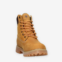 Scarponcini Lumberjack in Pelle Tan Yellow