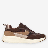 Sneakers Donna Xti Tentations Marroni - Modello 146145-BROWN