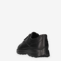 Sneaker Uomo in Pelle Nera - Frau A09N3-NERNER