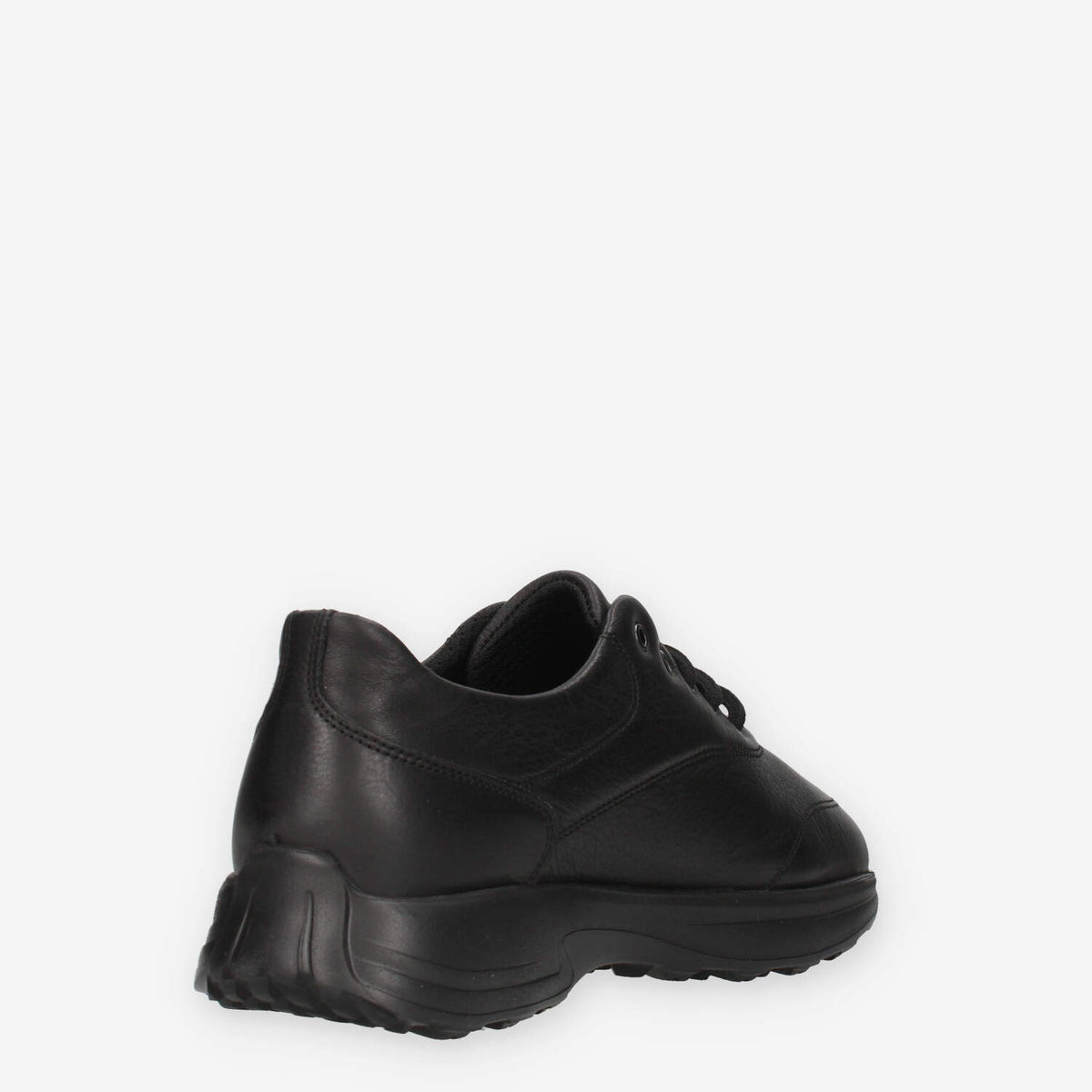 Sneaker Uomo in Pelle Nera - Frau A09N3-NERNER