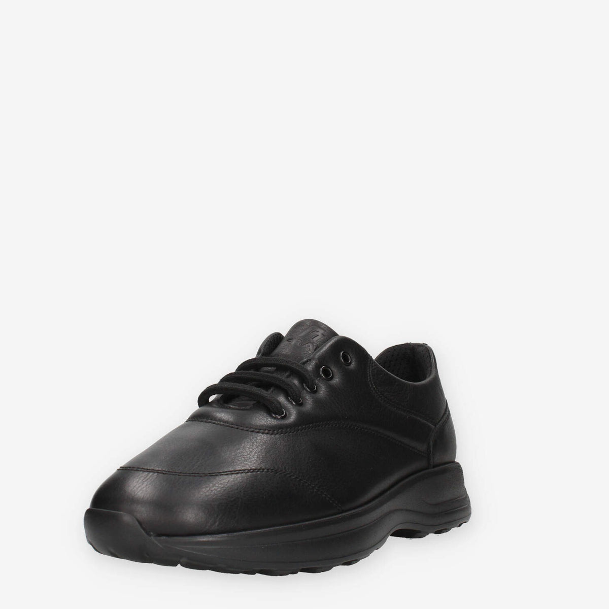 Sneaker Uomo in Pelle Nera - Frau A09N3-NERNER