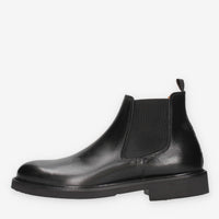 Stivaletti Chelsea in Pelle Nera - Exton Vienna