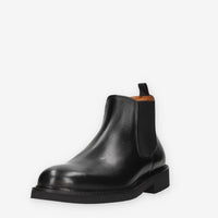 Stivaletti Chelsea in Pelle Nera - Exton Vienna