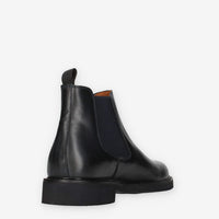 Stivaletti Chelsea in Pelle Blu - Exton 449-VIENNA-BLU