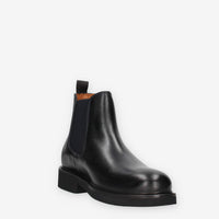 Stivaletti Chelsea in Pelle Blu - Exton 449-VIENNA-BLU