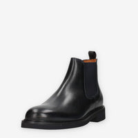 Stivaletti Chelsea in Pelle Blu - Exton 449-VIENNA-BLU