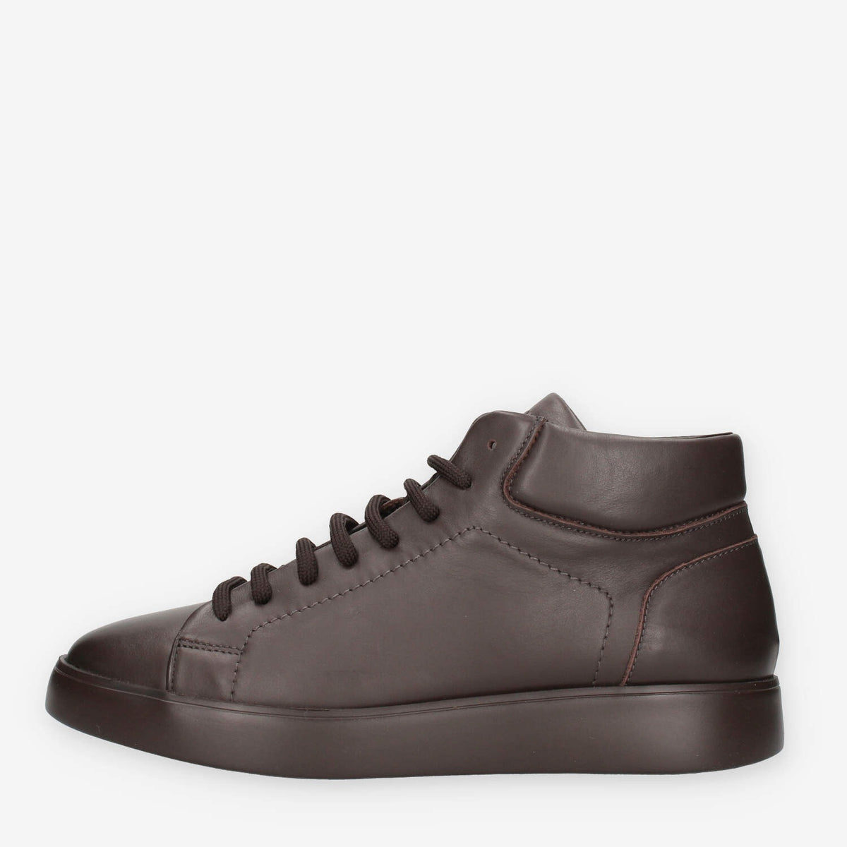 Sneakers Alte in Pelle Marrone - Frau