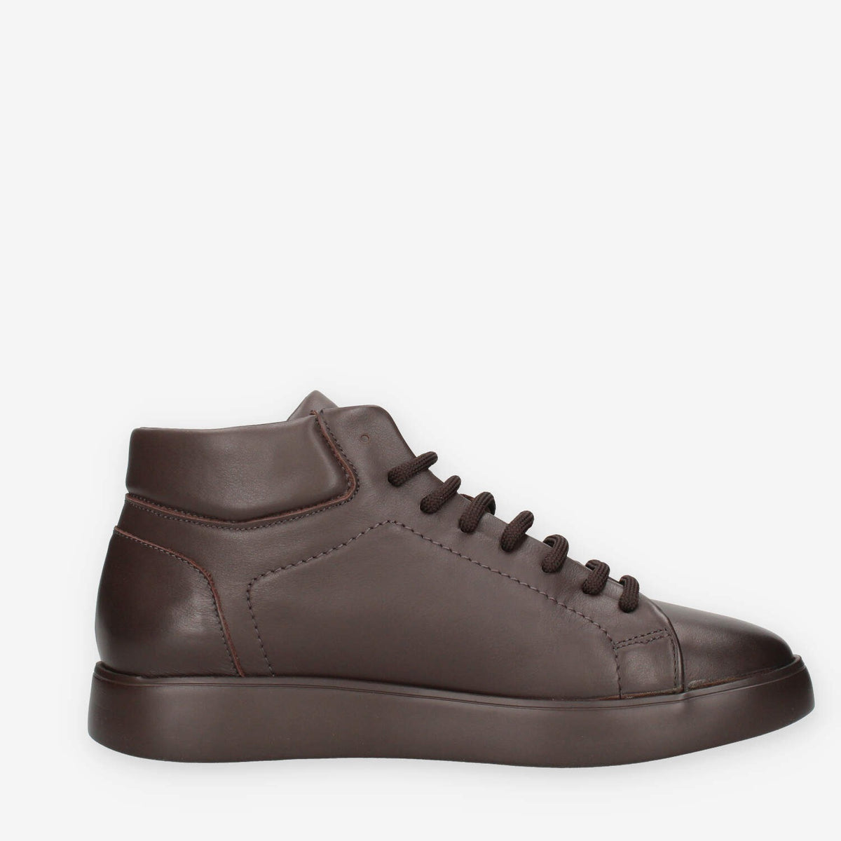 Sneakers Alte in Pelle Marrone - Frau