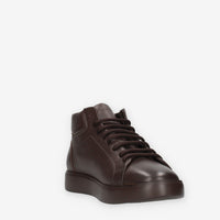 Sneakers Alte in Pelle Marrone - Frau