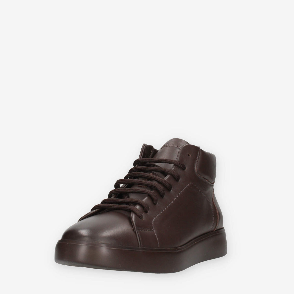 Sneakers Alte in Pelle Marrone - Frau