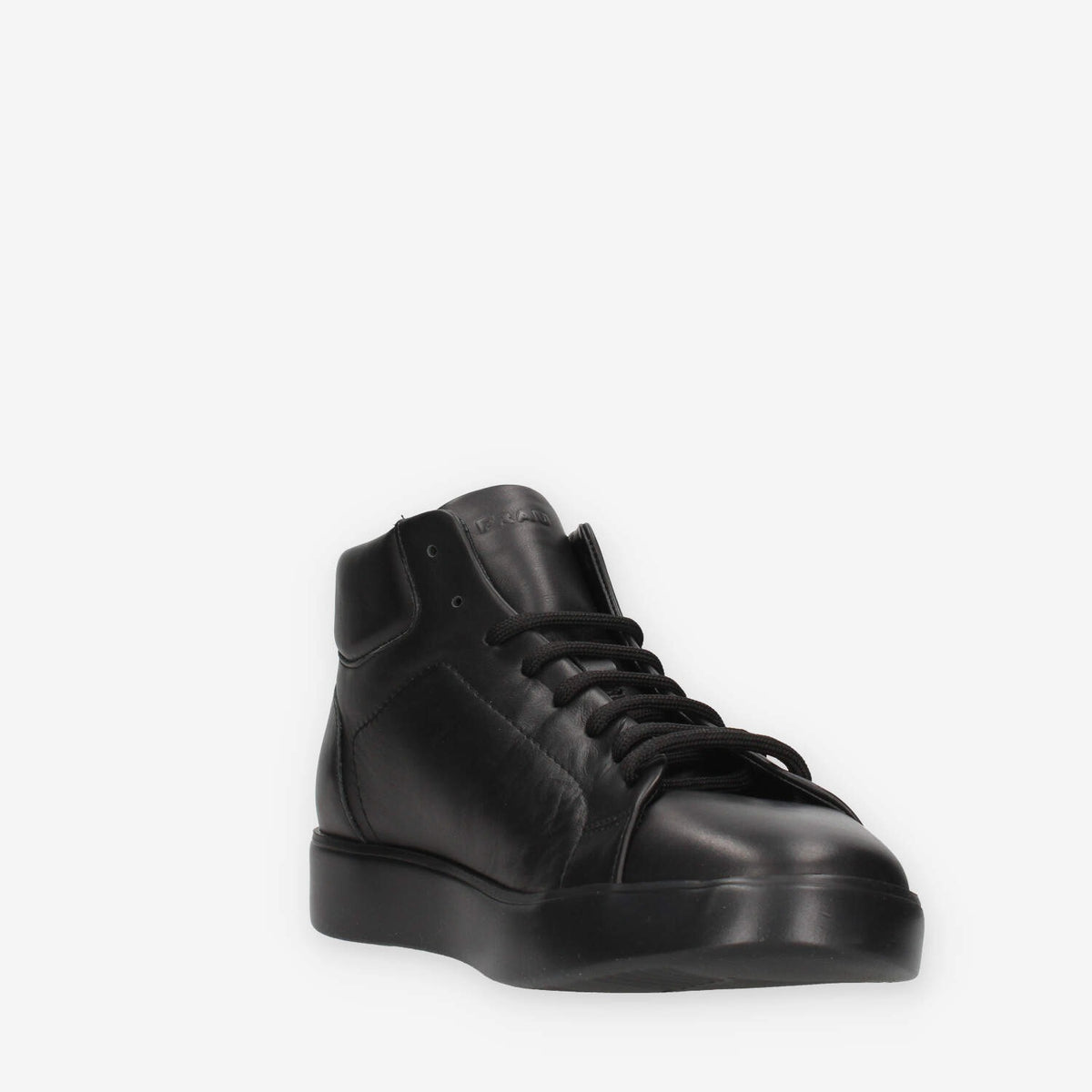 Sneakers Alte in Pelle Nera - Frau