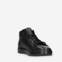 Sneakers Alte in Pelle Nera - Frau