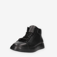 Sneakers Alte in Pelle Nera - Frau