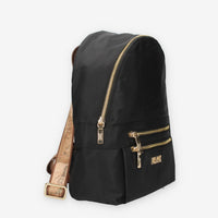 Zaino Elegante Nero con Dettagli Geografici - Alviero Martini Prima Classe