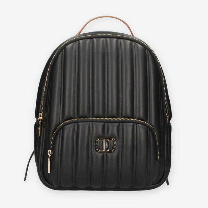 Zaino Elegante in Pelle Nera Alviero Martini Prima Classe