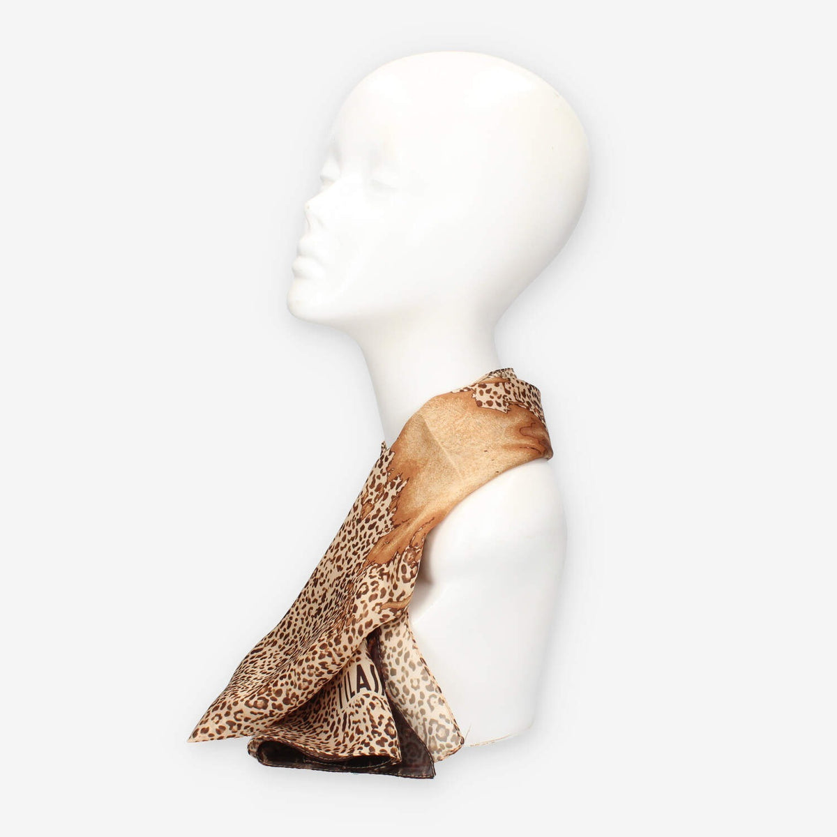 Foulard Elegante con Stampa Animalier - Alviero Martini Prima Classe