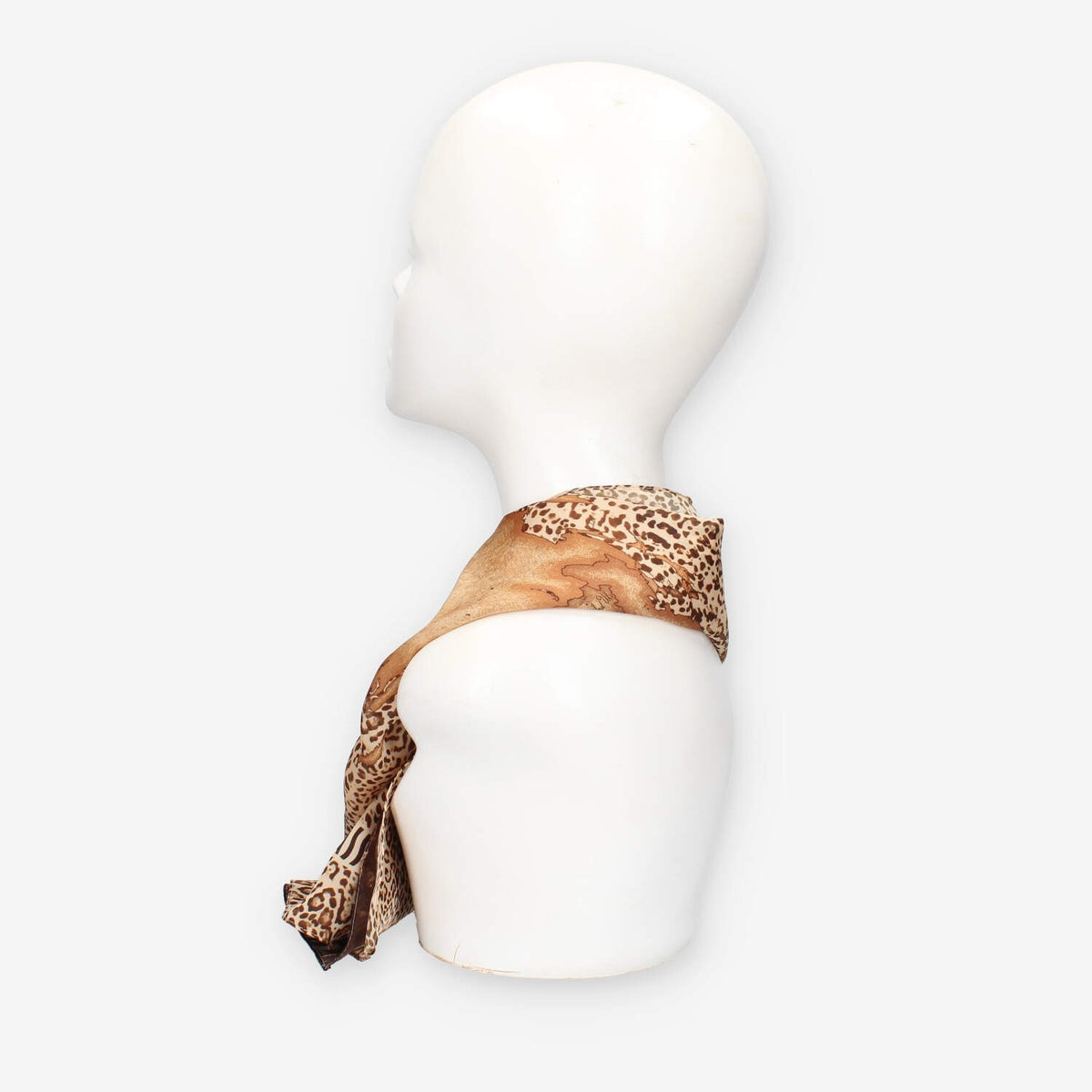 Foulard Elegante con Stampa Animalier - Alviero Martini Prima Classe