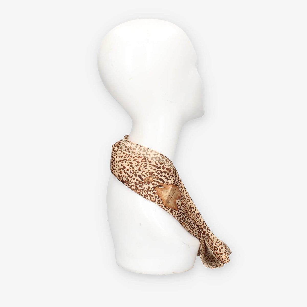 Foulard Elegante con Stampa Animalier - Alviero Martini Prima Classe