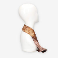 Foulard Elegante con Motivo Animalier e Cartina Geografica - Alviero Martini Prima Classe