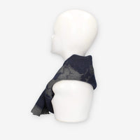 Sciarpa Elegante in Lana Blu - Alviero Martini Prima Classe