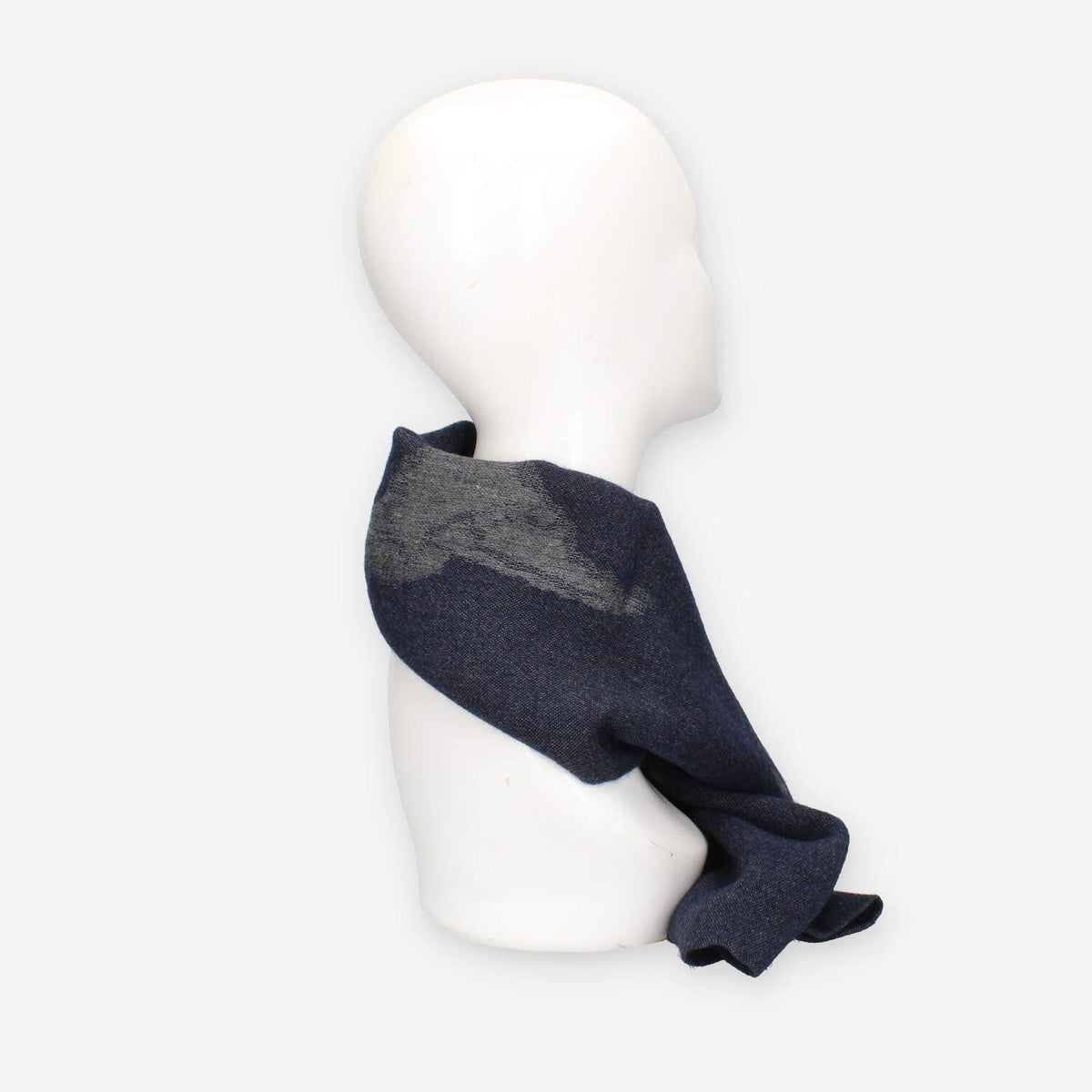 Sciarpa Elegante in Lana Blu - Alviero Martini Prima Classe