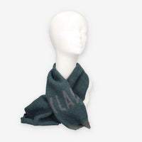 Sciarpa Elegante Alviero Martini Prima Classe in Lana - Verde Petrolio