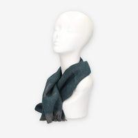 Sciarpa Elegante Alviero Martini Prima Classe in Lana - Verde Petrolio