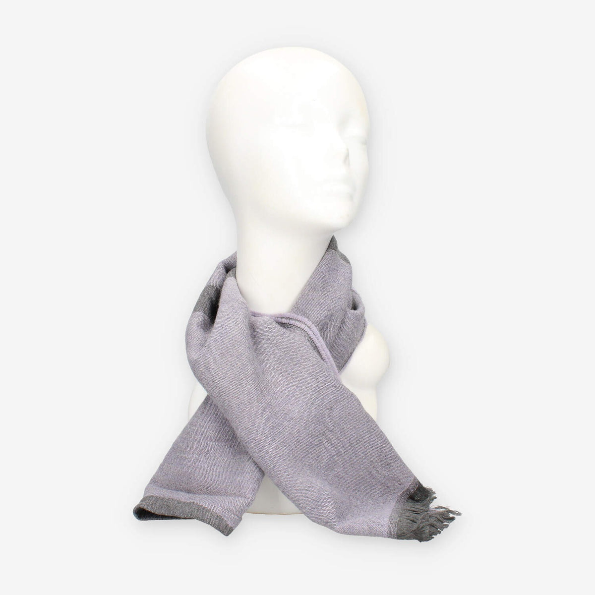 Sciarpa Elegante in Lana Grigia - Alviero Martini Prima Classe