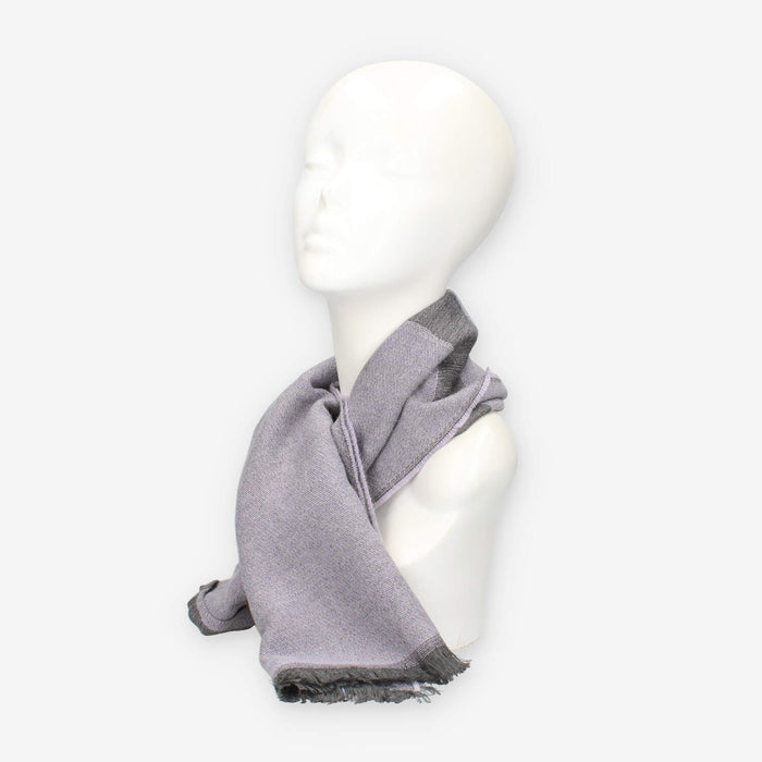 Sciarpa Elegante in Lana Grigia - Alviero Martini Prima Classe